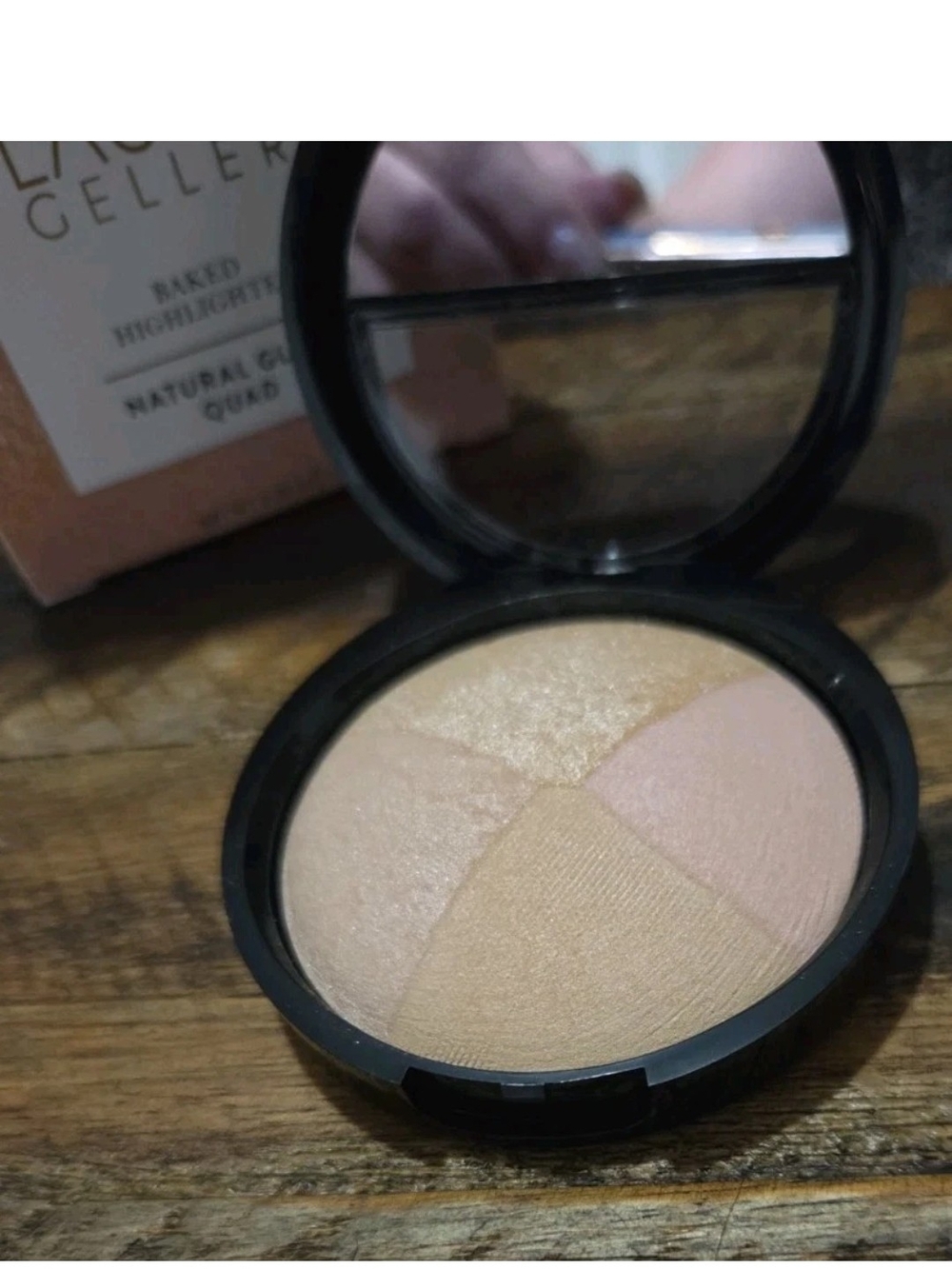 Laura Geller Baked Highlighter Quartet - Pink Champagne Gold Cream
